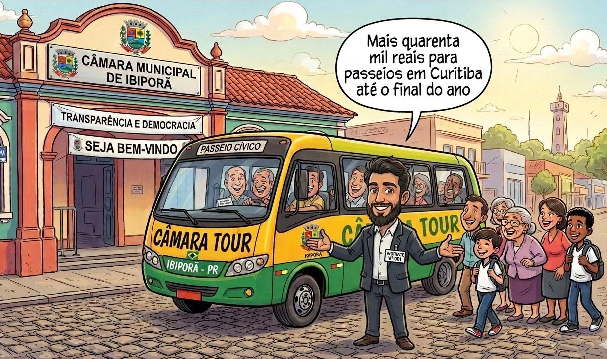 O Turismo Institucional e o Escândalo das Diárias na Câmara Municipal