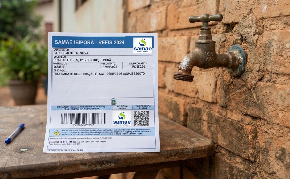 Refis do Samae avança na Câmara de Ibiporã, mas torneiras secas cobram outra conta da autarquia