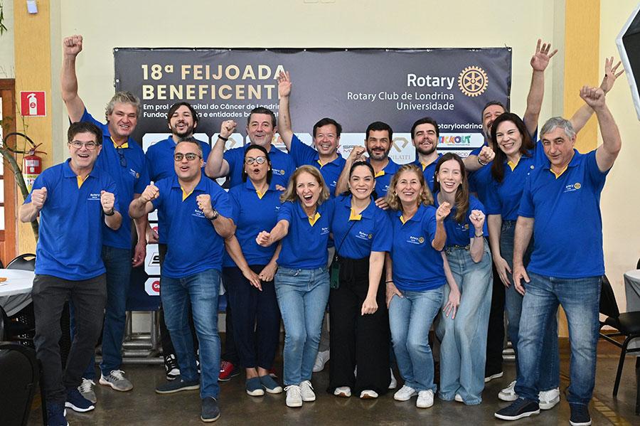 Rotary Londrina Universidade celebra Dia dos Pais com recorde de solidariedade
