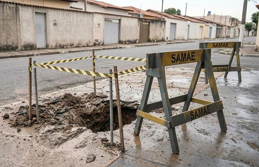 Vereador Hugo Furrier cobra do Samae, reclames da população sobre serviços mau executados ou demorados