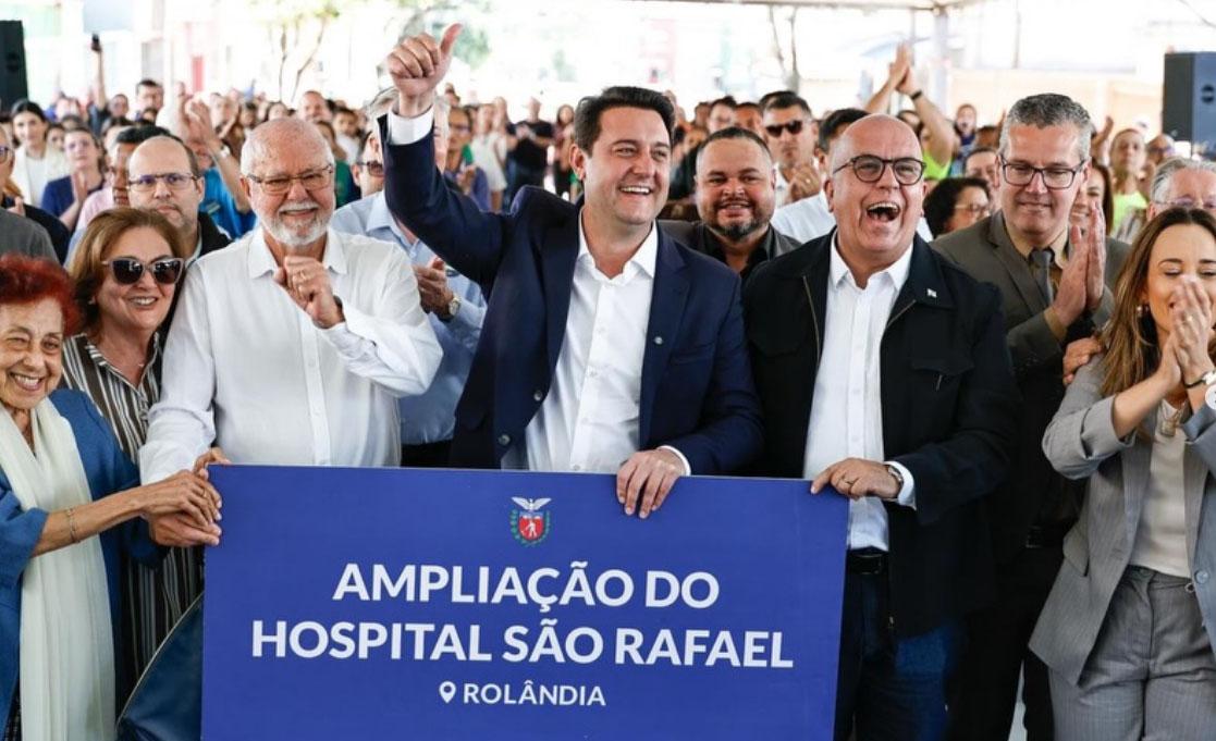 Com investimento de R$ 23 milhões, ampliação do Hospital São Rafael transforma a saúde de Rolândia