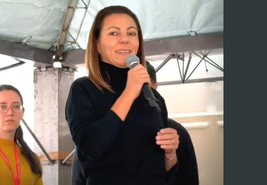 Prefeita Mari de Sá comemora parceria milionária com a Uniorte. 