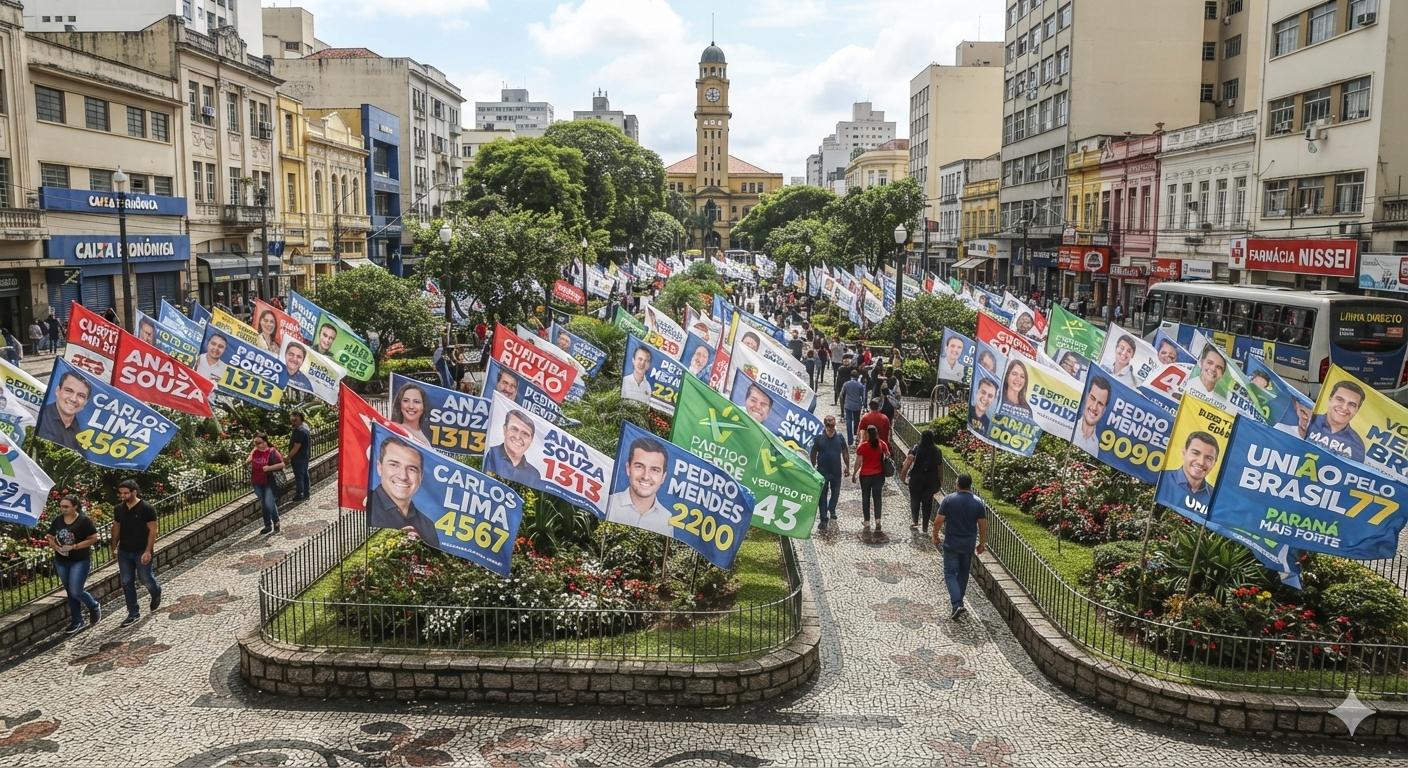 Quase 600 candidatos disputam uma cadeira na Assembleia Legislativa do Paraná