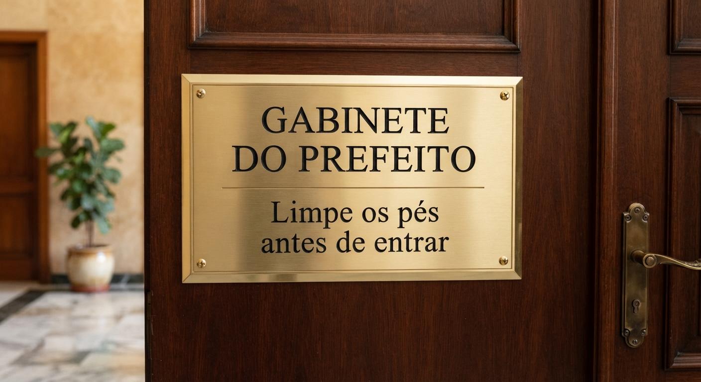 PREFEITURA DE IBIPORÃ ABRE LICITAÇÃO DE R$ 50 MIL PARA PLACAS DE PORTAS E CAUSA PERPLEXIDADE